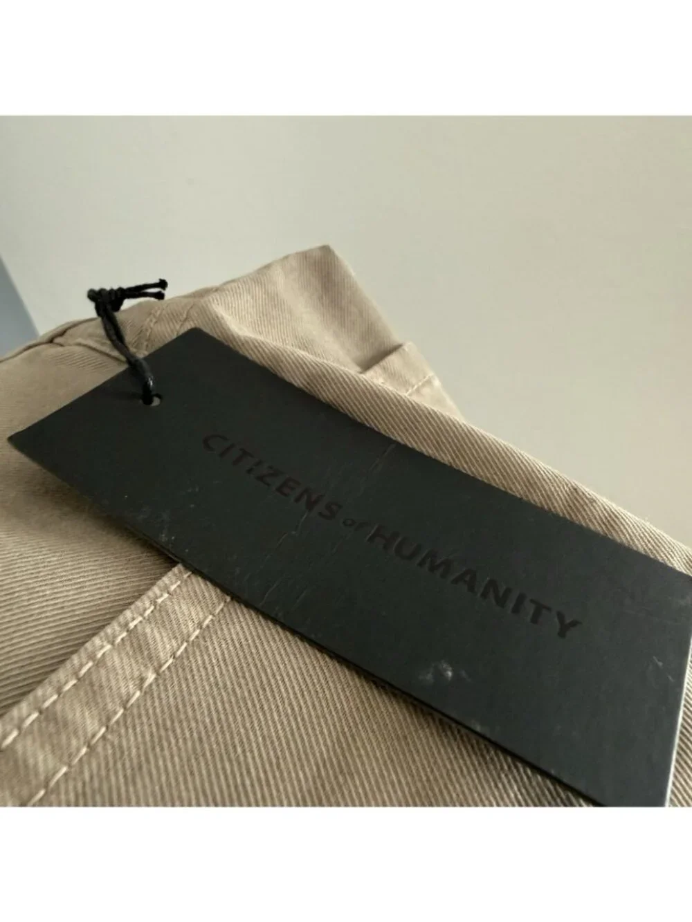 Citizens of Humanity Core Slim Straight Jean Sample in Siena Taupe Size 32